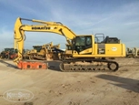 Side of used Excavator